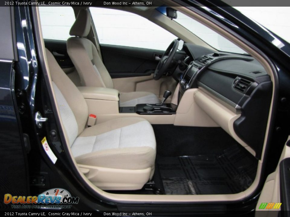 2012 Toyota Camry LE Cosmic Gray Mica / Ivory Photo #12