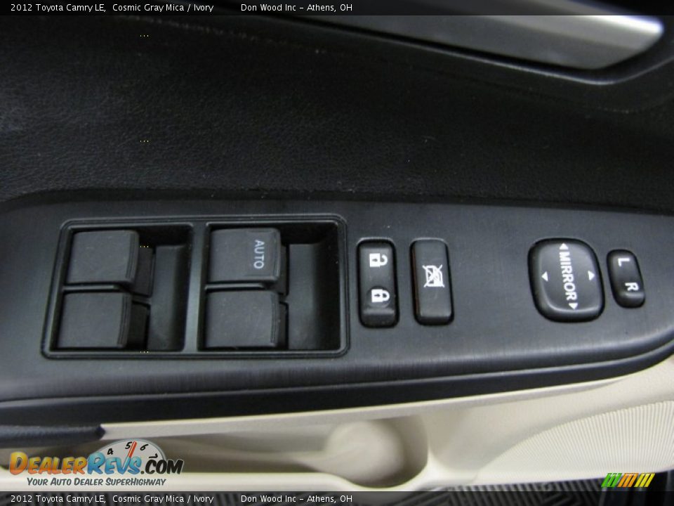 2012 Toyota Camry LE Cosmic Gray Mica / Ivory Photo #14