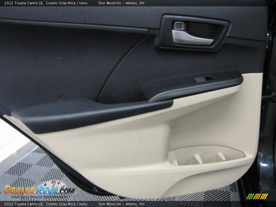2012 Toyota Camry LE Cosmic Gray Mica / Ivory Photo #15
