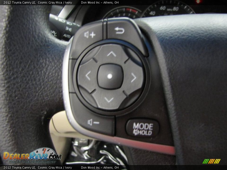 2012 Toyota Camry LE Cosmic Gray Mica / Ivory Photo #19