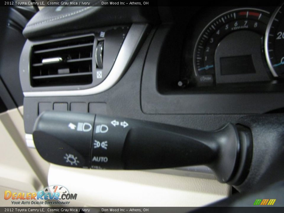 2012 Toyota Camry LE Cosmic Gray Mica / Ivory Photo #22
