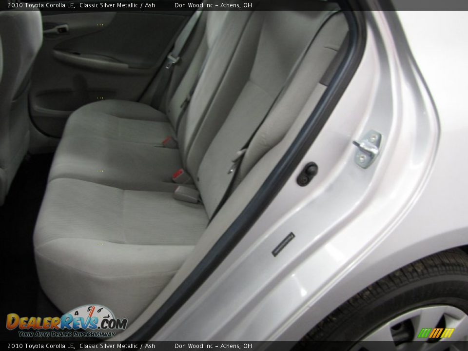 2010 Toyota Corolla LE Classic Silver Metallic / Ash Photo #7