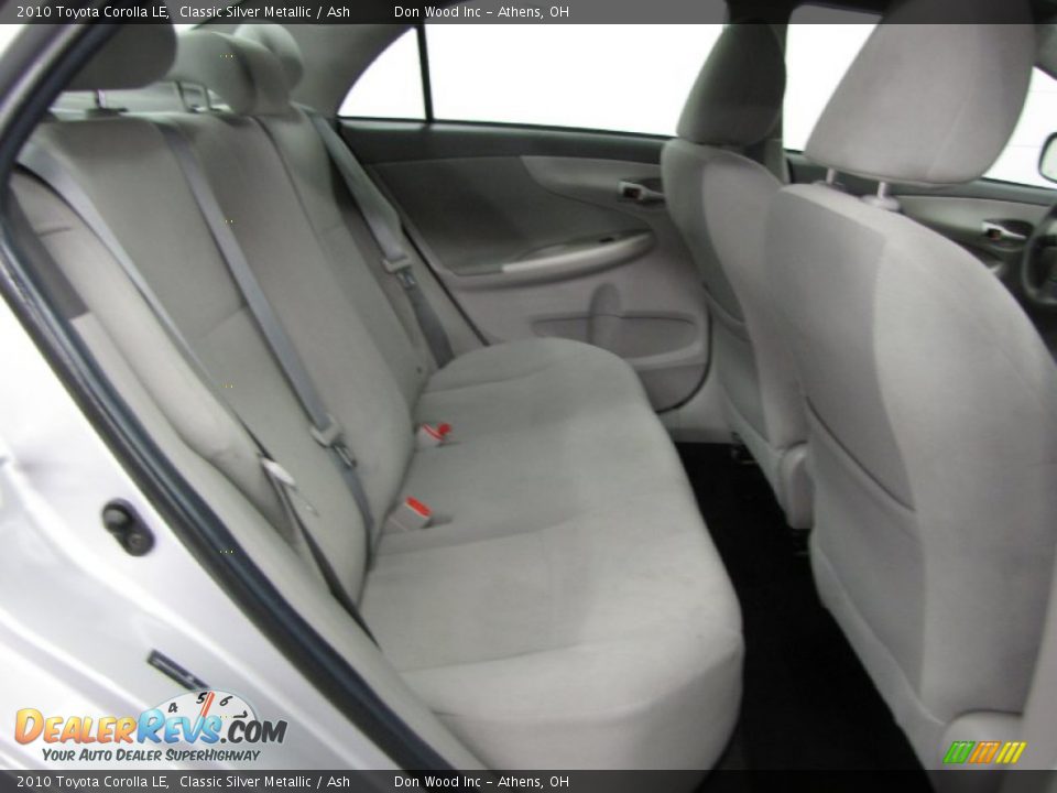2010 Toyota Corolla LE Classic Silver Metallic / Ash Photo #8