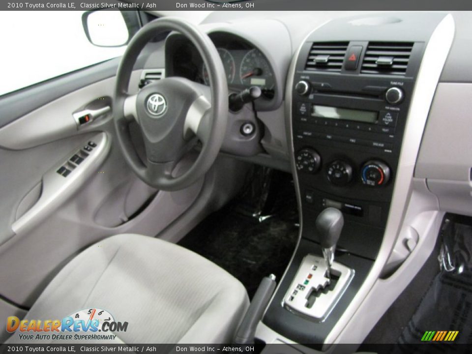 2010 Toyota Corolla LE Classic Silver Metallic / Ash Photo #21