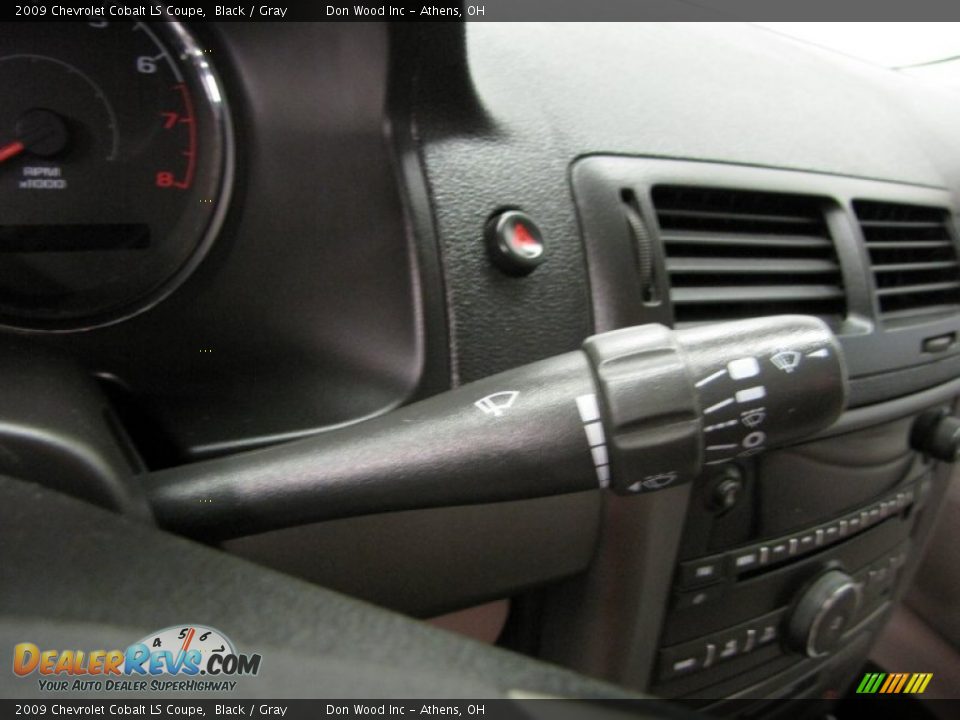 2009 Chevrolet Cobalt LS Coupe Black / Gray Photo #18