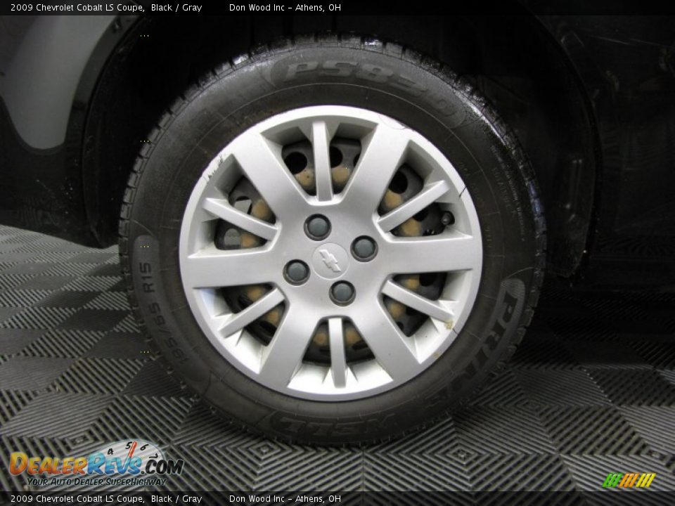 2009 Chevrolet Cobalt LS Coupe Black / Gray Photo #27