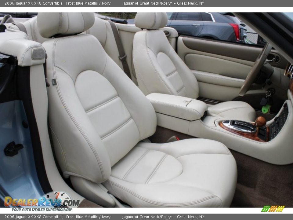 Ivory Interior - 2006 Jaguar XK XK8 Convertible Photo #10