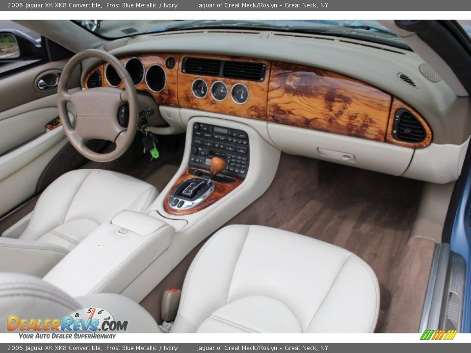 Dashboard of 2006 Jaguar XK XK8 Convertible Photo #11