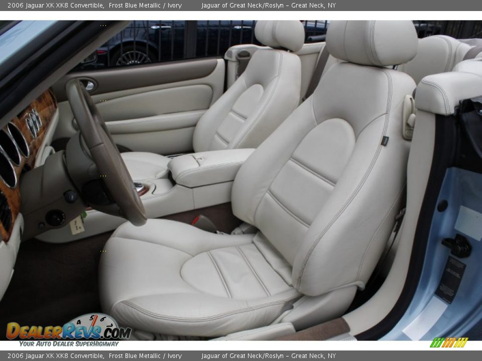 Front Seat of 2006 Jaguar XK XK8 Convertible Photo #16