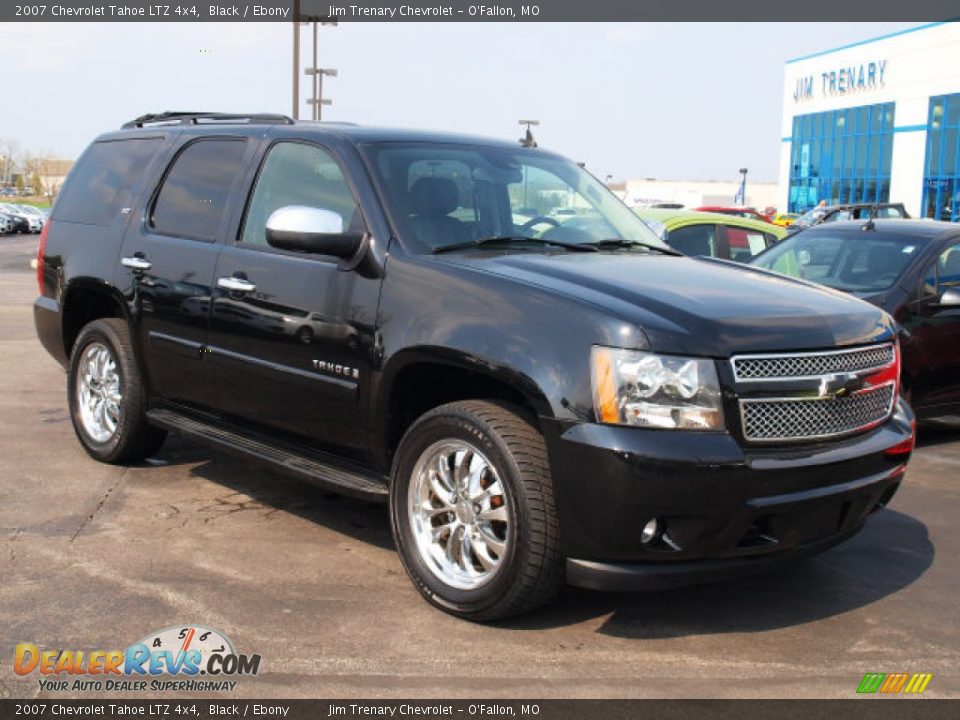 2007 Chevrolet Tahoe LTZ 4x4 Black / Ebony Photo #2