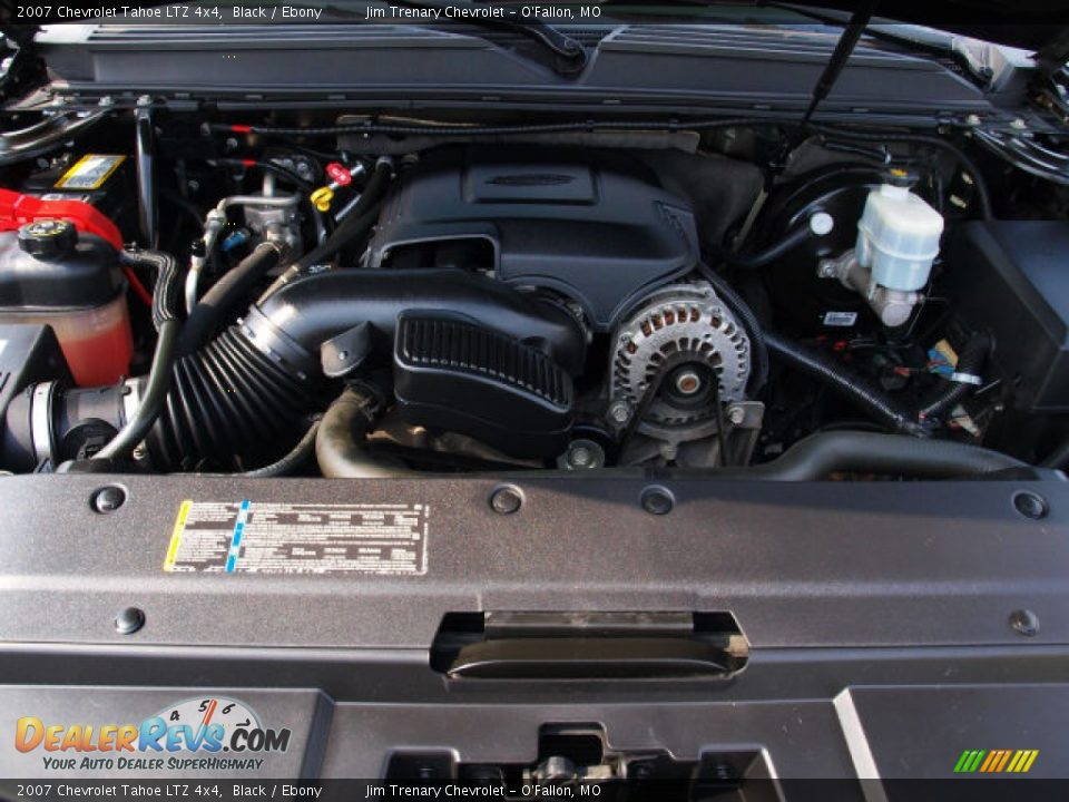 2007 Chevrolet Tahoe LTZ 4x4 Black / Ebony Photo #7