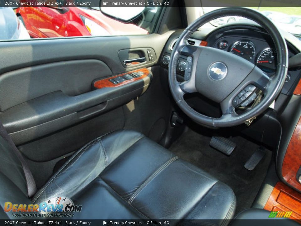 2007 Chevrolet Tahoe LTZ 4x4 Black / Ebony Photo #11