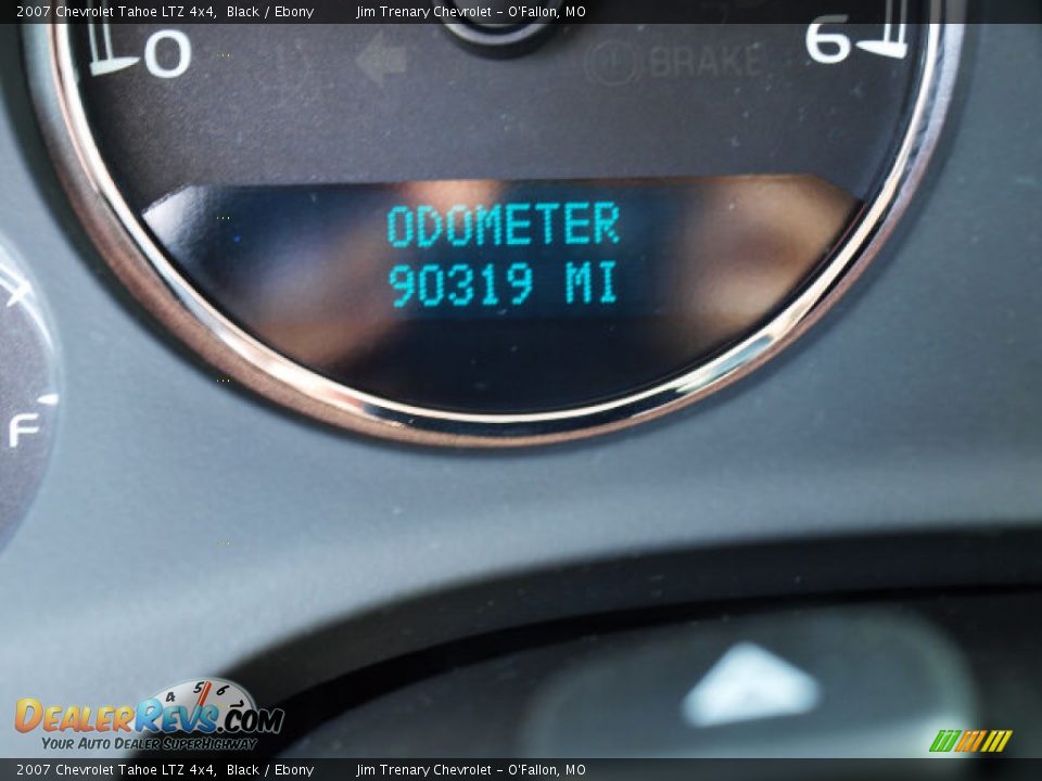 2007 Chevrolet Tahoe LTZ 4x4 Black / Ebony Photo #14