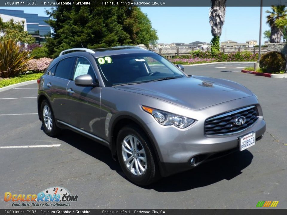 2009 Infiniti FX 35 Platinum Graphite / Graphite Photo #1