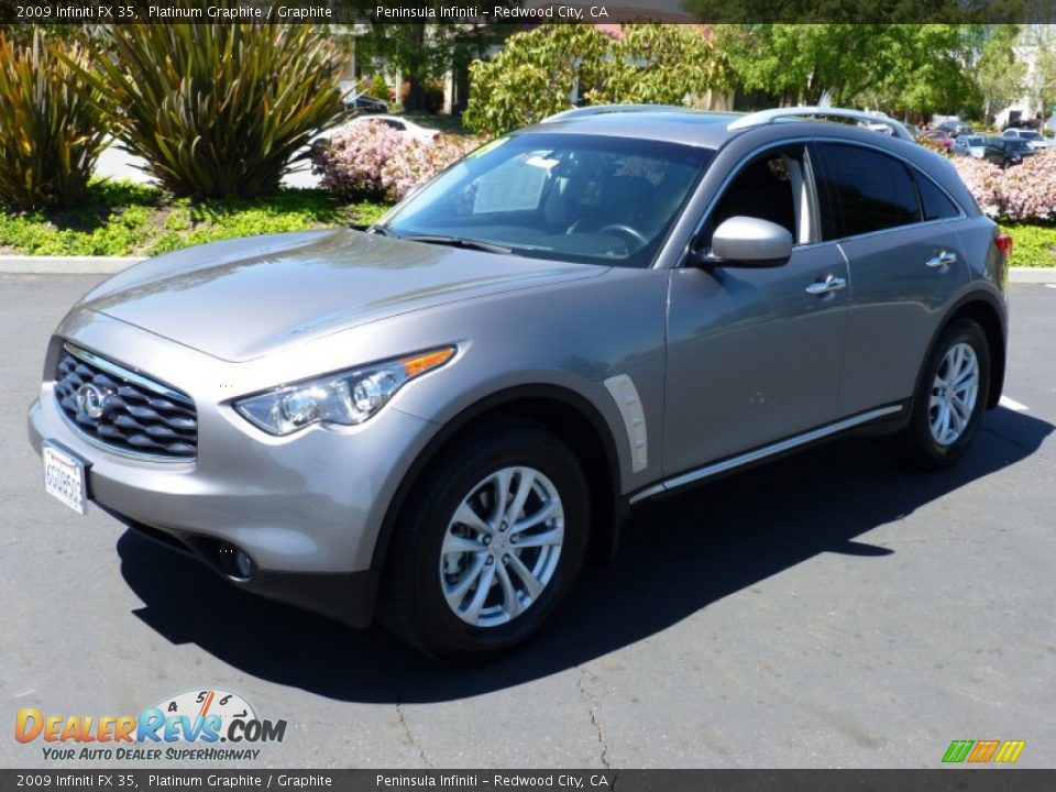 2009 Infiniti FX 35 Platinum Graphite / Graphite Photo #3