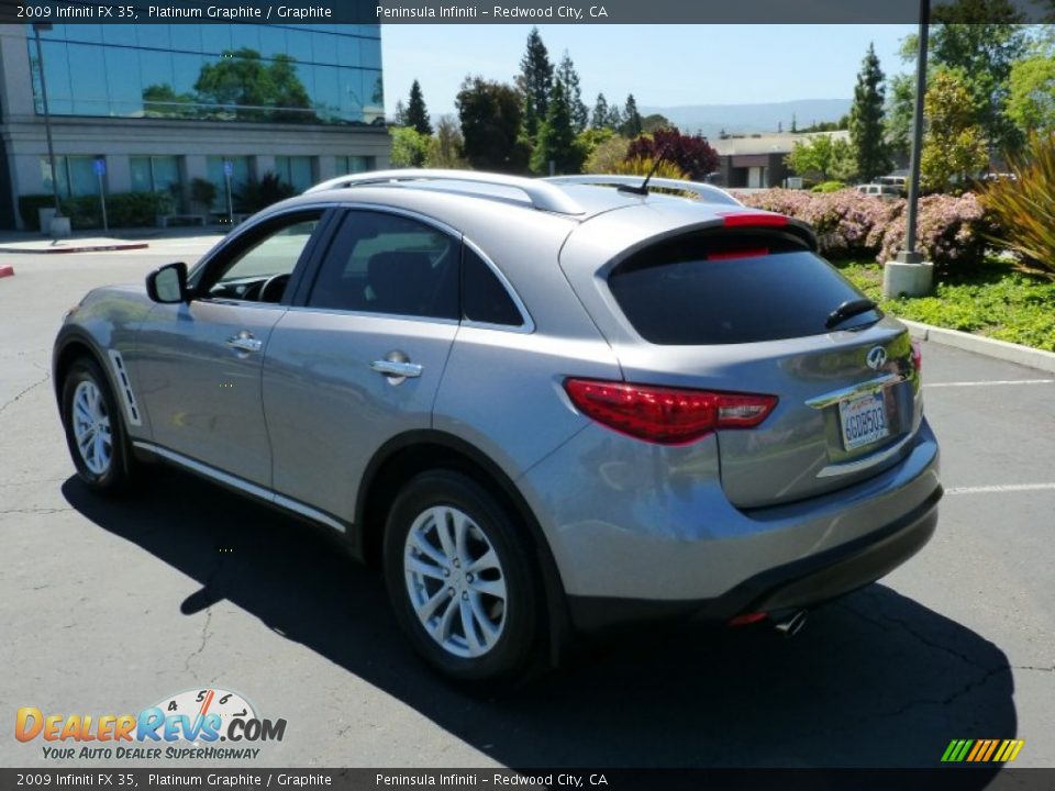 2009 Infiniti FX 35 Platinum Graphite / Graphite Photo #4