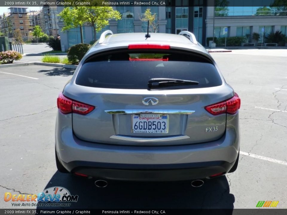 2009 Infiniti FX 35 Platinum Graphite / Graphite Photo #5