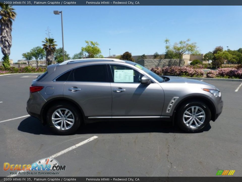 2009 Infiniti FX 35 Platinum Graphite / Graphite Photo #7