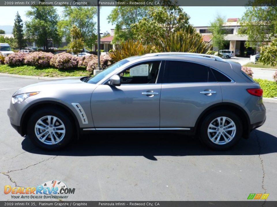 2009 Infiniti FX 35 Platinum Graphite / Graphite Photo #8