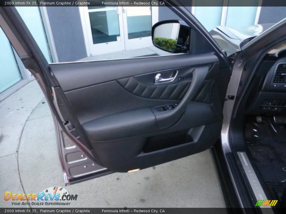 2009 Infiniti FX 35 Platinum Graphite / Graphite Photo #15