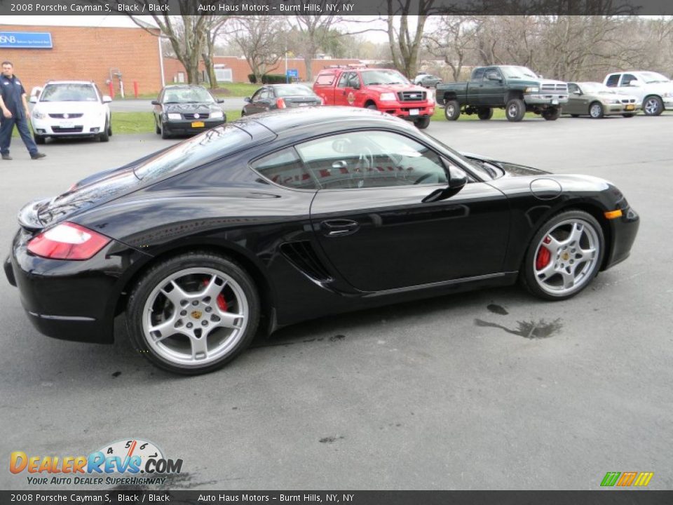 2008 Porsche Cayman S Black / Black Photo #8