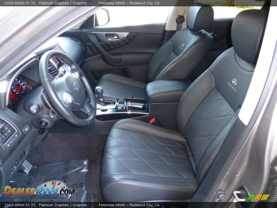 2009 Infiniti FX 35 Platinum Graphite / Graphite Photo #16