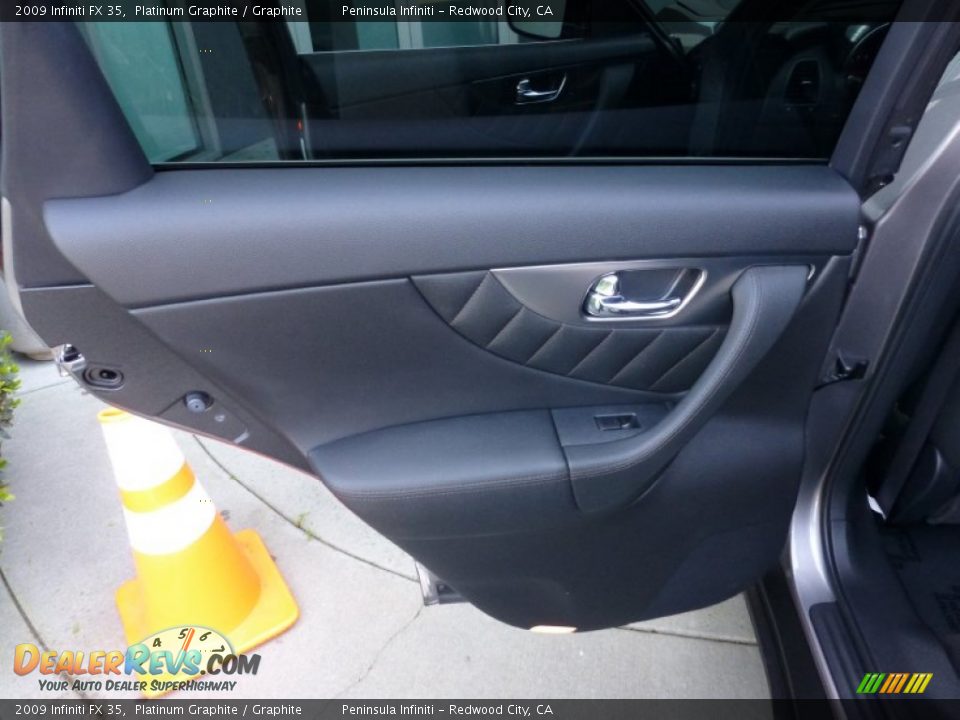 2009 Infiniti FX 35 Platinum Graphite / Graphite Photo #17