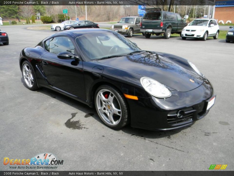 Front 3/4 View of 2008 Porsche Cayman S Photo #10