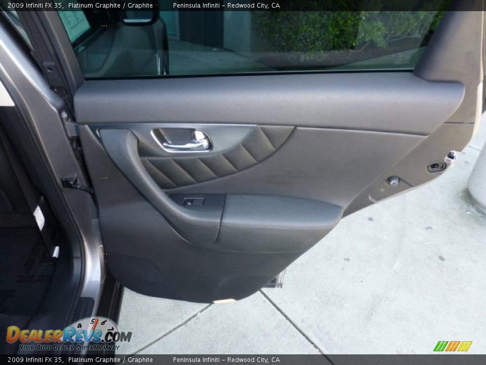 2009 Infiniti FX 35 Platinum Graphite / Graphite Photo #20
