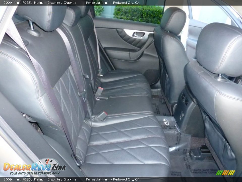 2009 Infiniti FX 35 Platinum Graphite / Graphite Photo #21