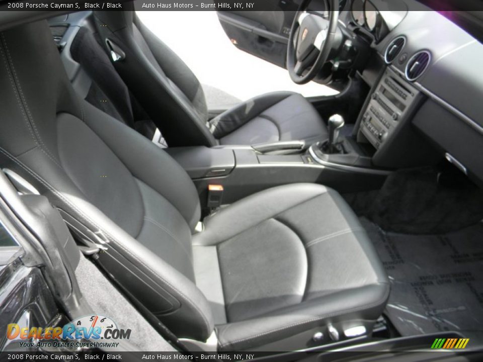 2008 Porsche Cayman S Black / Black Photo #15