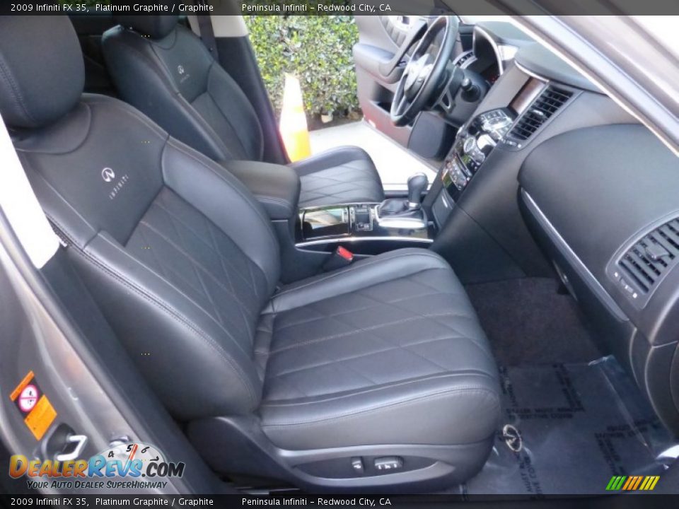 2009 Infiniti FX 35 Platinum Graphite / Graphite Photo #23