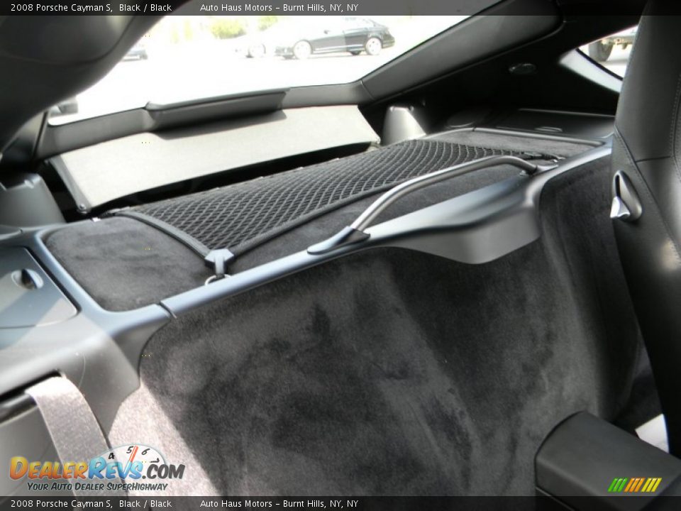 2008 Porsche Cayman S Black / Black Photo #16