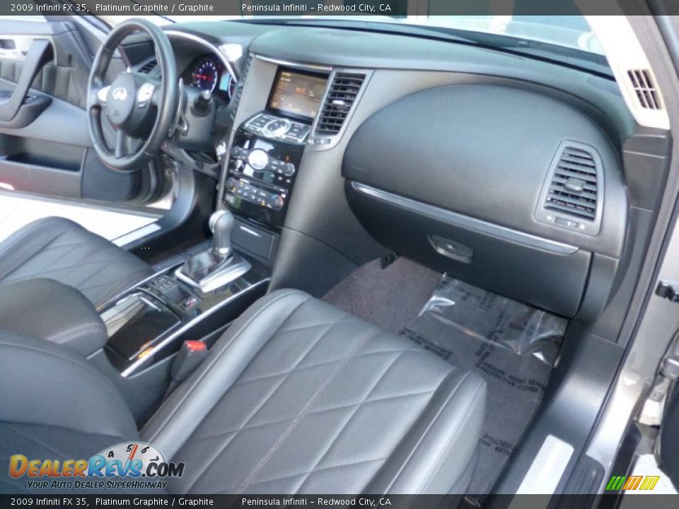 2009 Infiniti FX 35 Platinum Graphite / Graphite Photo #24