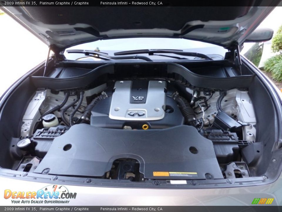 2009 Infiniti FX 35 Platinum Graphite / Graphite Photo #26