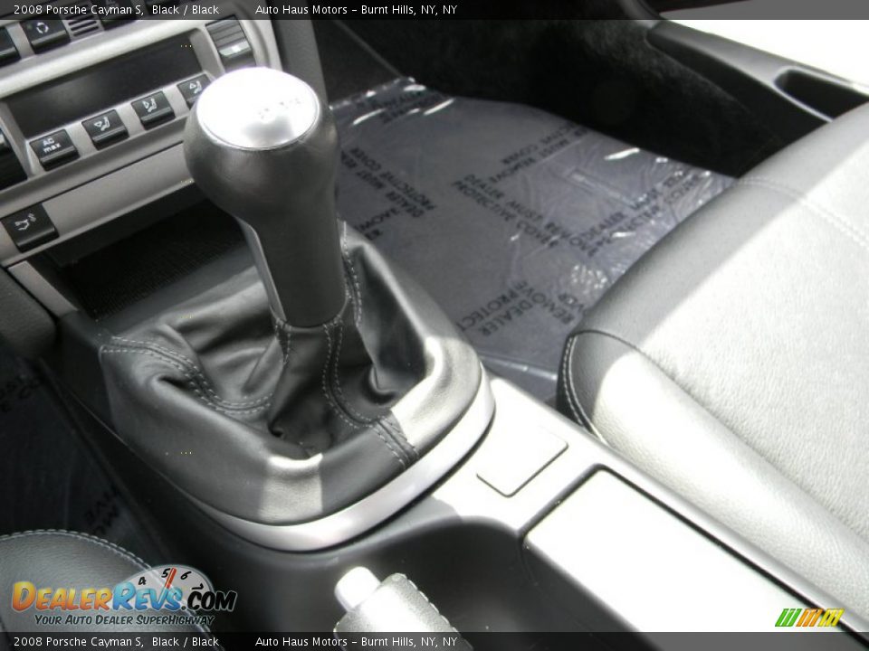 2008 Porsche Cayman S Black / Black Photo #19