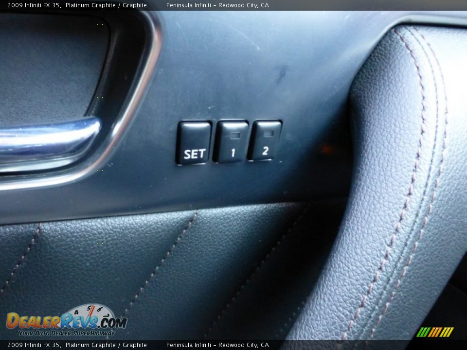 2009 Infiniti FX 35 Platinum Graphite / Graphite Photo #27