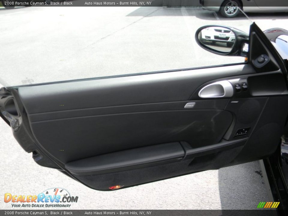 2008 Porsche Cayman S Black / Black Photo #20