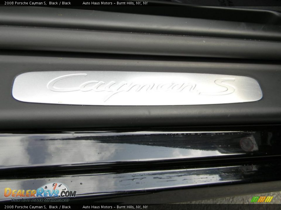 2008 Porsche Cayman S Black / Black Photo #23