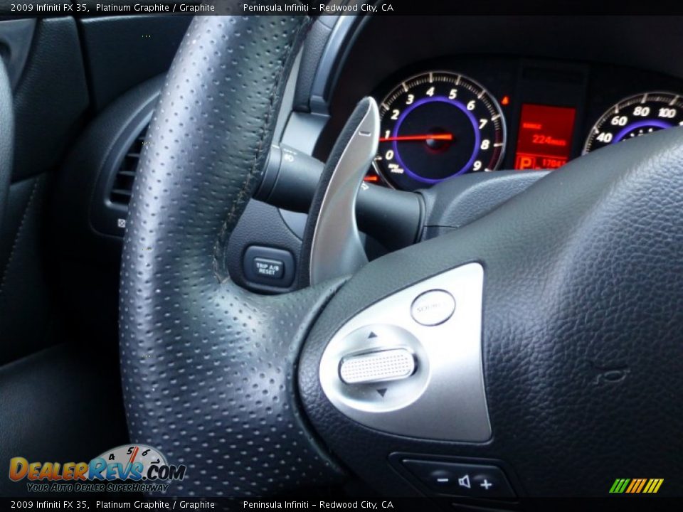 2009 Infiniti FX 35 Platinum Graphite / Graphite Photo #30