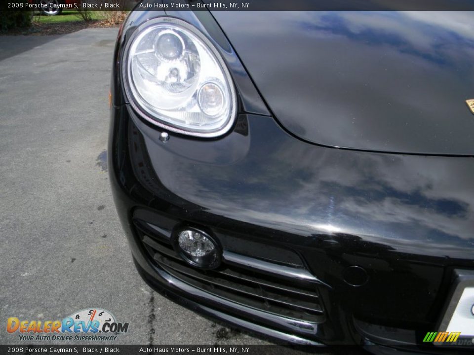 2008 Porsche Cayman S Black / Black Photo #31