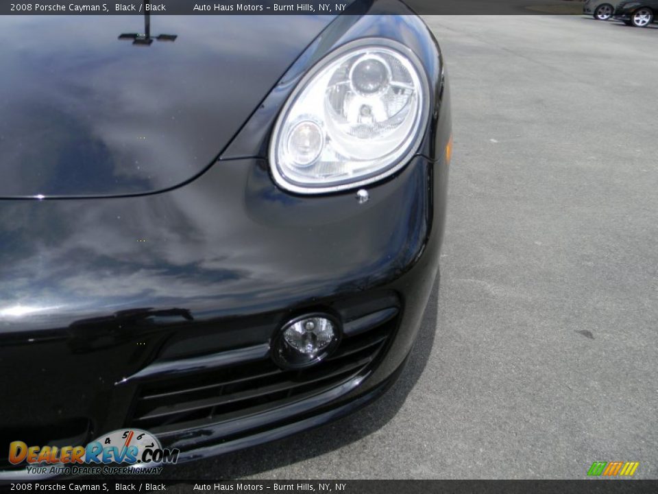 2008 Porsche Cayman S Black / Black Photo #32