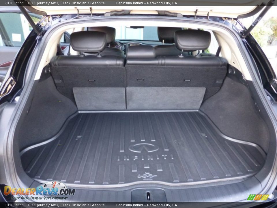 2010 Infiniti EX 35 Journey AWD Black Obsidian / Graphite Photo #18