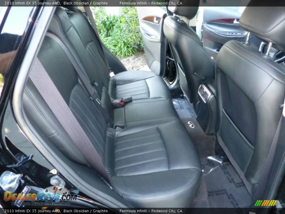 2010 Infiniti EX 35 Journey AWD Black Obsidian / Graphite Photo #20