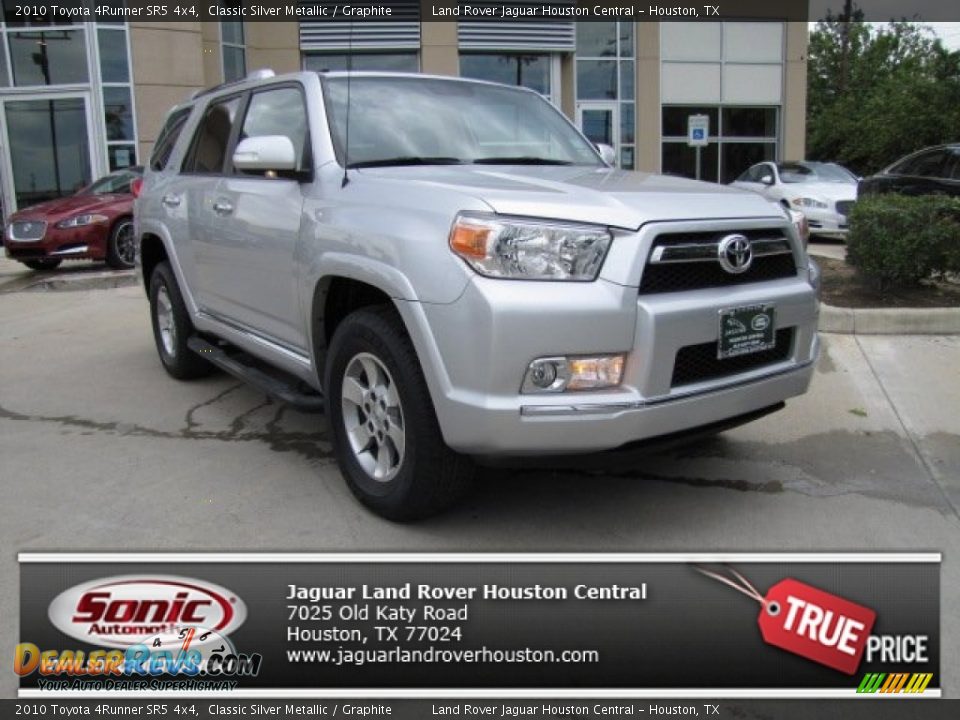 2010 Toyota 4Runner SR5 4x4 Classic Silver Metallic / Graphite Photo #1