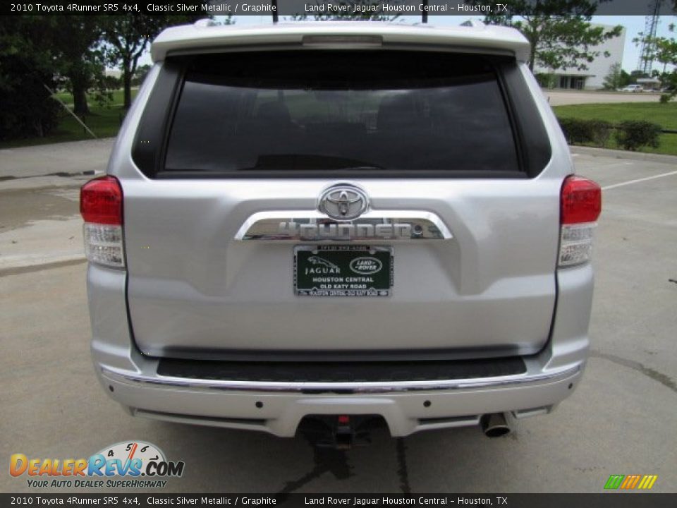 2010 Toyota 4Runner SR5 4x4 Classic Silver Metallic / Graphite Photo #9