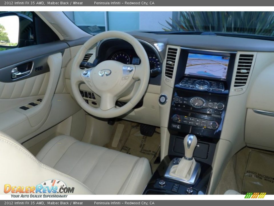 Dashboard of 2012 Infiniti FX 35 AWD Photo #11