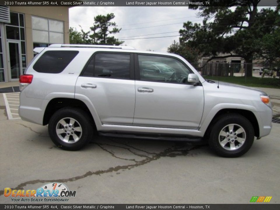 2010 Toyota 4Runner SR5 4x4 Classic Silver Metallic / Graphite Photo #11