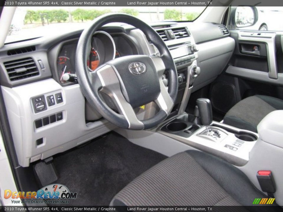 2010 Toyota 4Runner SR5 4x4 Classic Silver Metallic / Graphite Photo #12