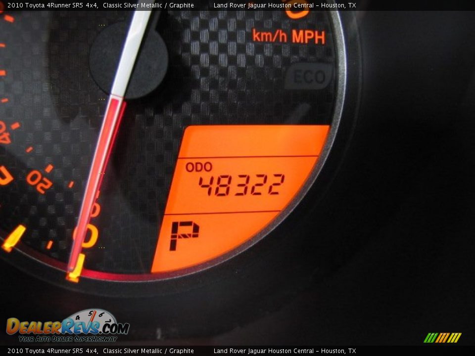 2010 Toyota 4Runner SR5 4x4 Classic Silver Metallic / Graphite Photo #16